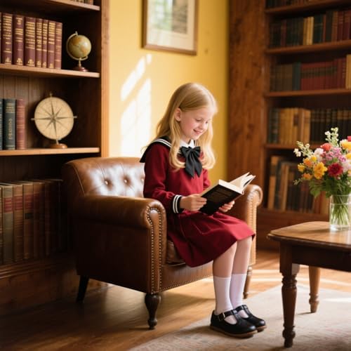 Image of Otter MOMO Toddler /Little Girls Mary Jane Slip-on School Uniform Party Dress Shoes