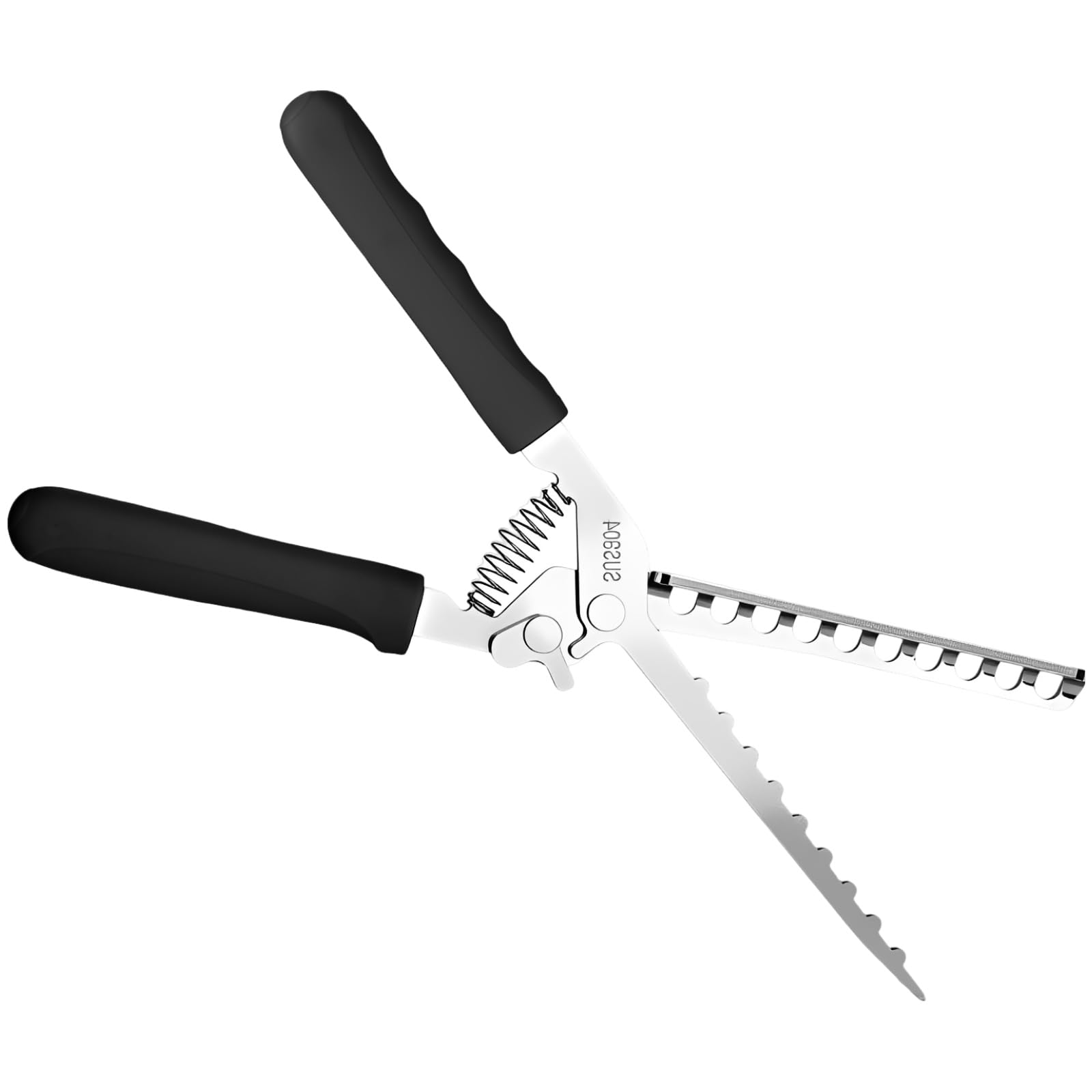 Rippenhautentferner aus 304 Edelstahl mit ergonomischem rutschfestem Griff, federbelastet, für Rippchen, Spareribs und Beef Ribs, BBQ-Fleischvorbereitung, Grillen und Kochen