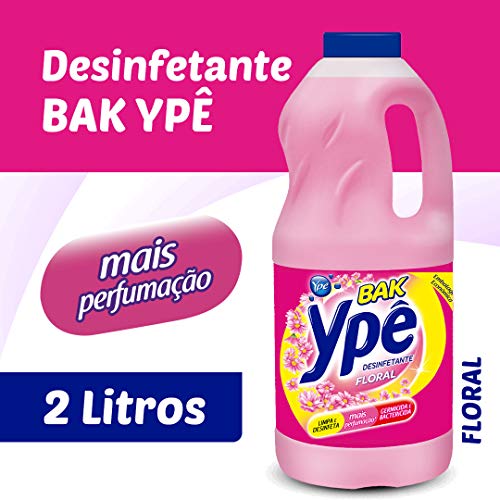 Ypê Desinfetante Floral, 2 L, Rosa