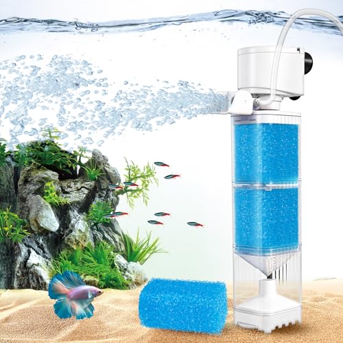Multi-Functional 225GPH Aquarium Filter