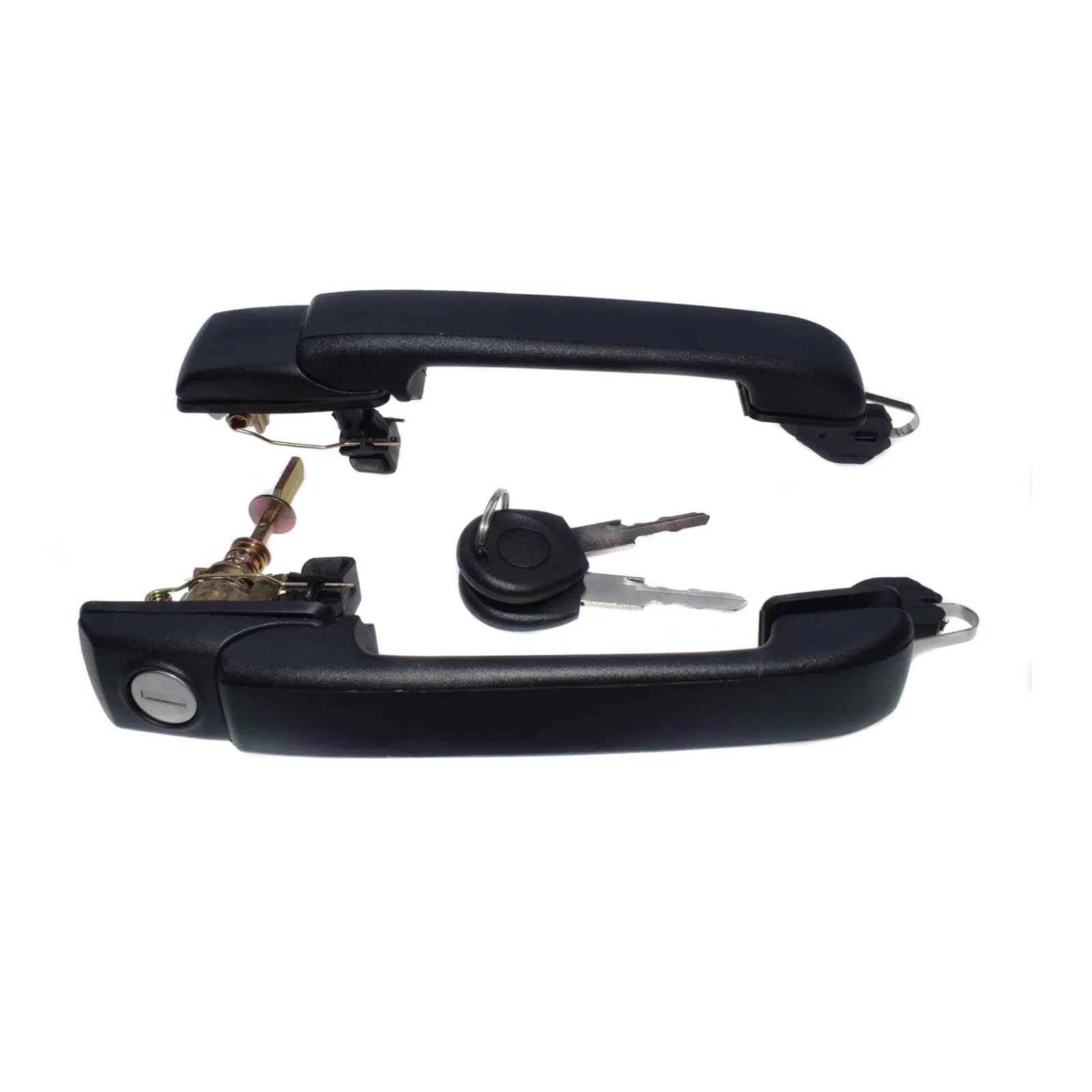 WSX5FC Exterior Door Handles Black Left/Right Exterior Outside Door Handle for MK3 for Cabrio GLX 1H0837207B 1H0837207C