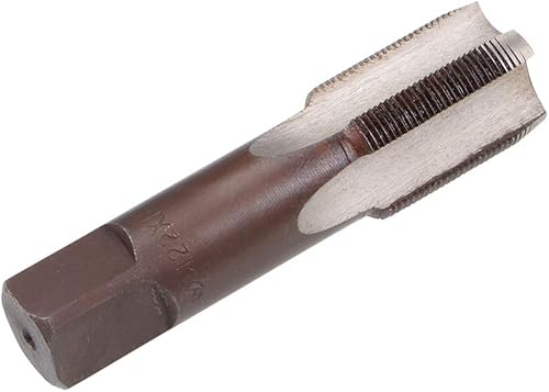 Miniatura 14 de uxcell Métrico M16 Rosca 1.5 paso 4 flautas rectas H2 herramienta de aleación de acero inferior y tornillo cónico juego de roscas para reparar 1 par