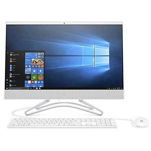HP 24-Inch All-in-One Computer, Intel Core i5-8250U, 12GB RAM, 1TB Hard Drive, Windows 10 (24-f0060, White)