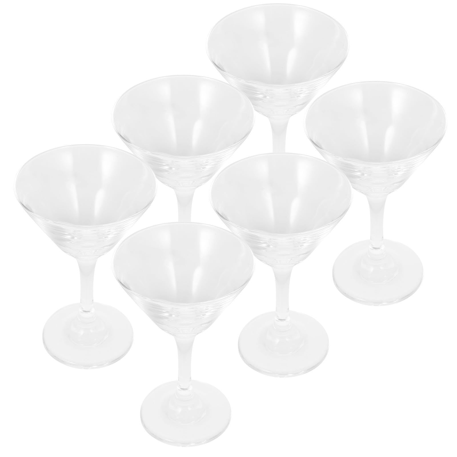 Copas de cóctel de 120ml para servir aperitivos perfectos sin derrames juego de 6 piezas