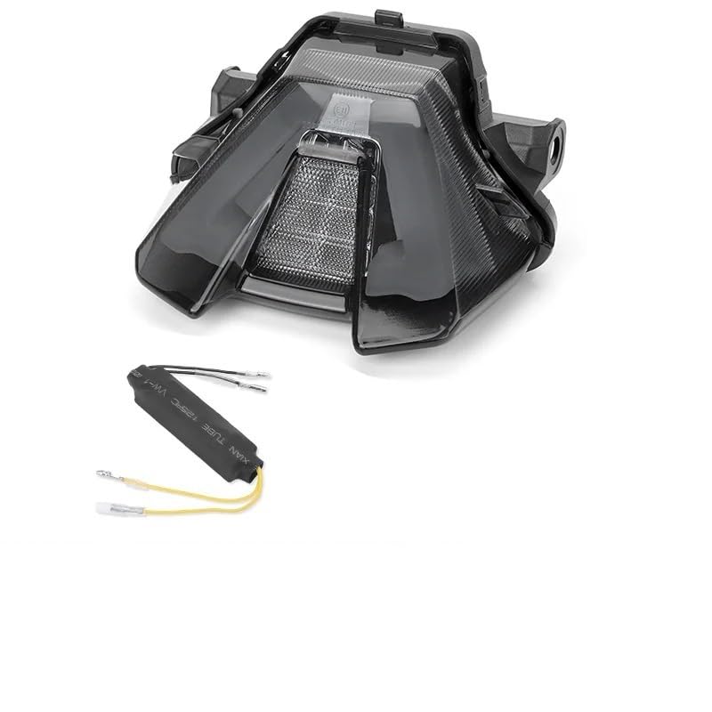 Feu arrière de moto feu stop clignotants DRL résistance pour MT-07 2022 2023