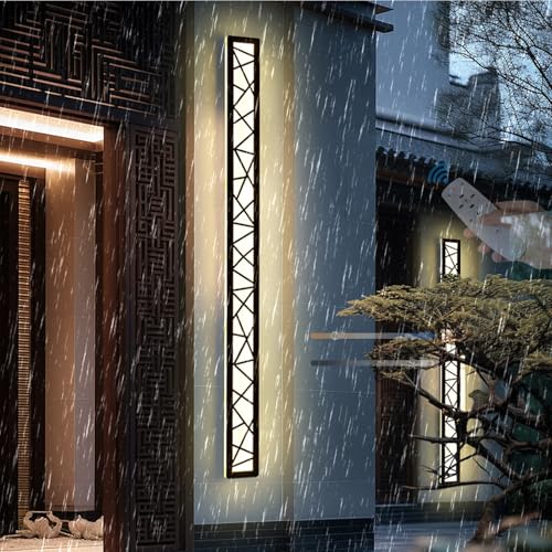 Lampe murale LED dimmable de 120cm pour illuminer vos soirées sur la terrasse