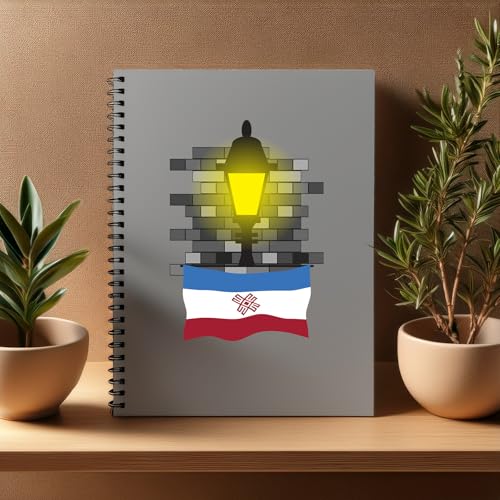 Carnet Mari El Street Lamp Bricks A5 pour ne plus perdre vos notes