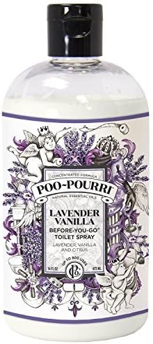 Poo-Pourri Lavender Vanilla Scent Refill Bottle 16 OZ (1) by Poo Pourris