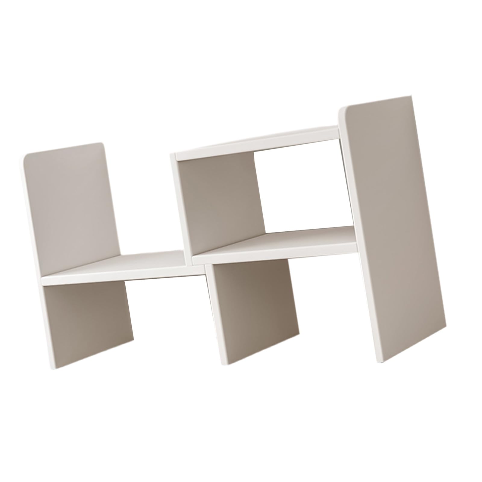 Amazon｜拡張可能なデスクトップ本棚木製調整可能な収納ラックを整理