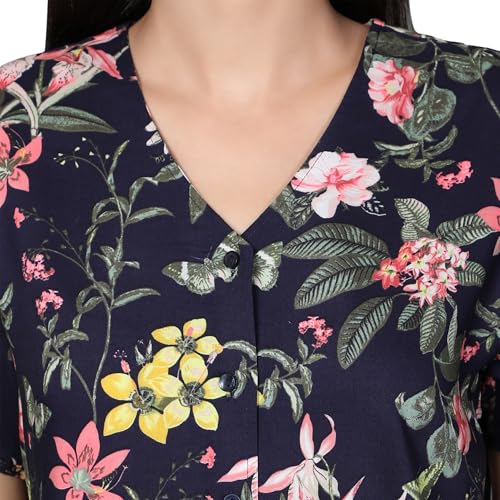 Image of B STORIES Women's Cotton Pyjama Set | Comfort and Relexed Nightsuit for Ladies