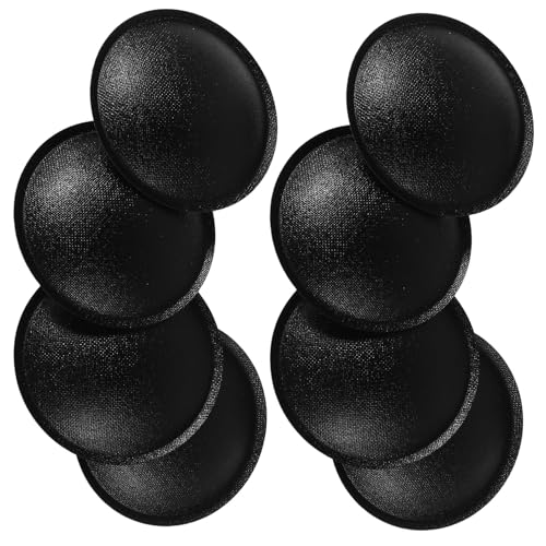 Abaodam 8個スピーカーダストカバー 紙製コーン設計 音響修理用コイル保護キャップ ホームオーディオおよびサブウーファーメンブレン対応