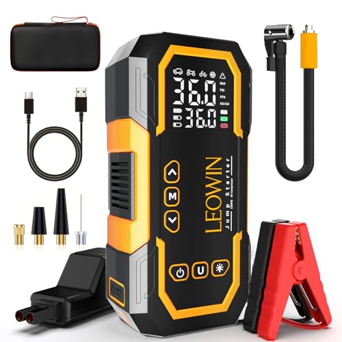 Jump Starter with Air Compressor 4500A