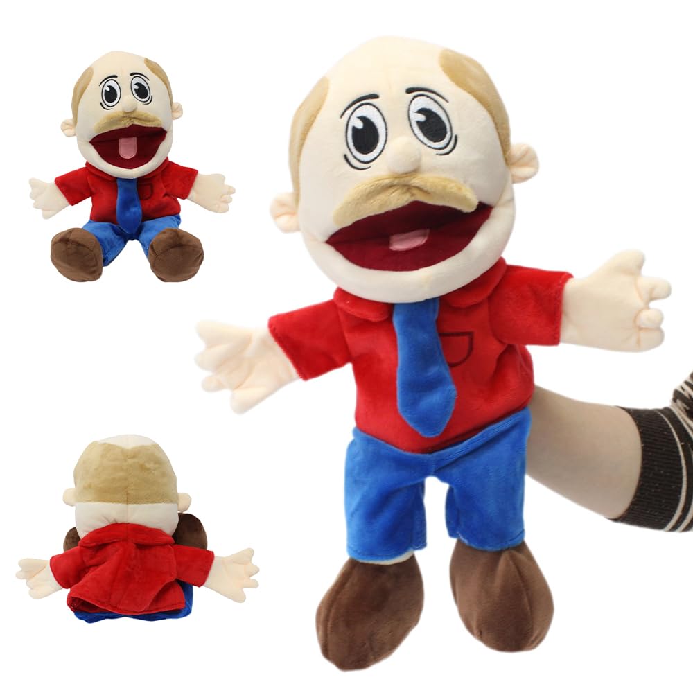 Jeffy Puppet Plush Toy Doll for Play House and Party Role-Playing