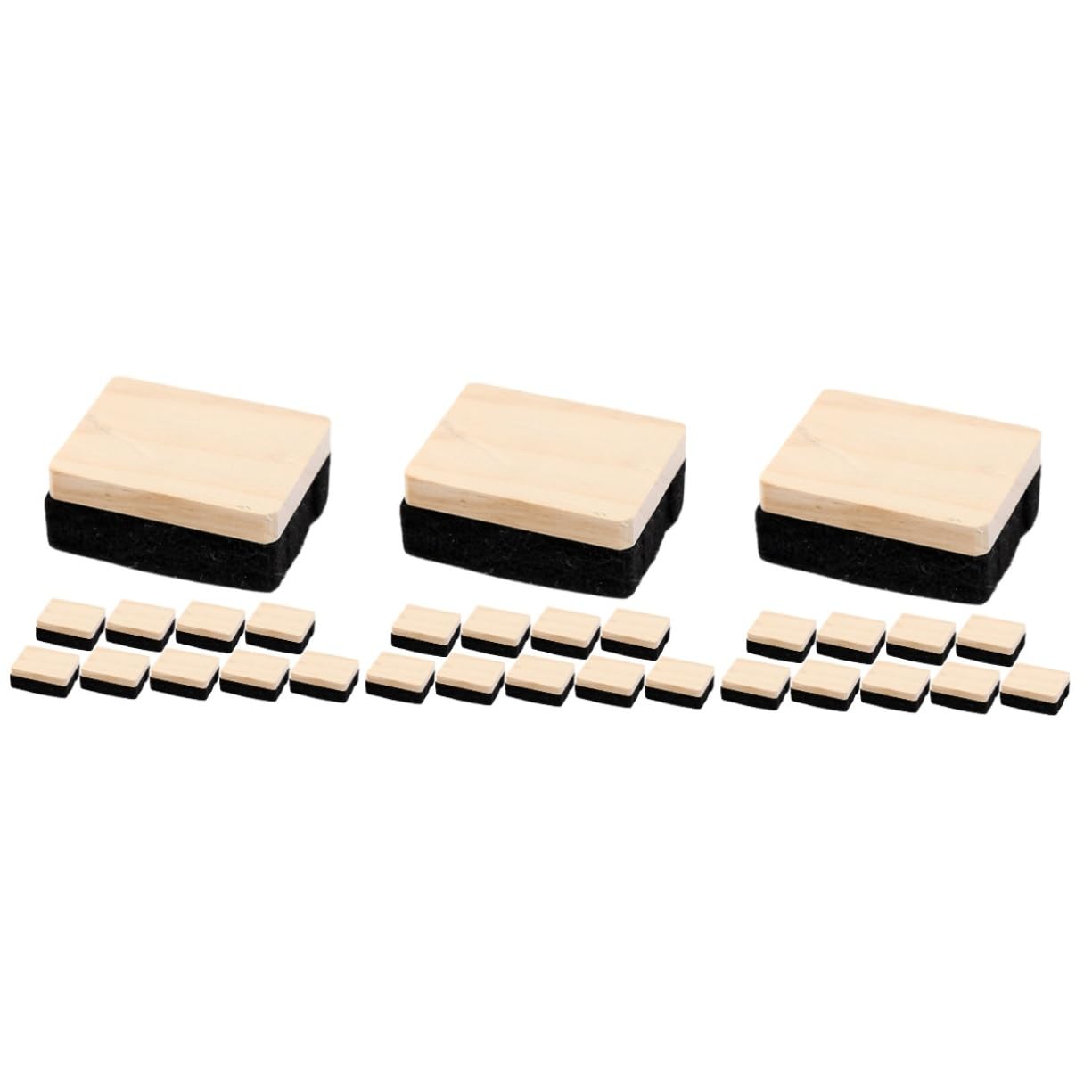 jojofuny 3 Ensembles La Gomme Gamme Petit Gomme Pour Tableau Blanc Tableaux Mini-gourmand Bulletin Pour Tableau Noir À La Craie Feutre 10 Pièces * 3