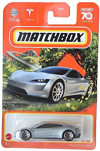 Matchbox Tesla Roadster, Plata 91/100
