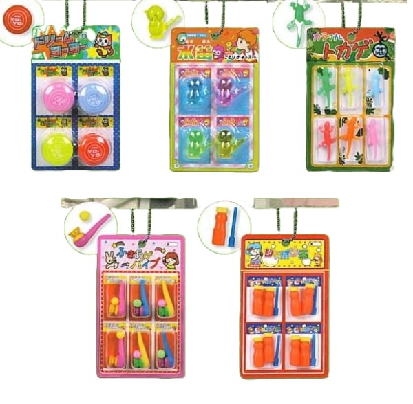 Amazon | 吊り下げ駄菓子屋おもちゃマスコット3 × 全5種セット
