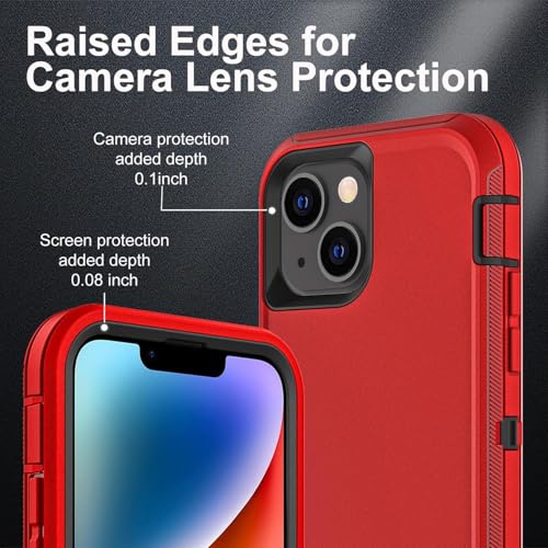 Coque iPhone 13 antichoc de qualité militaire housse de protection robuste