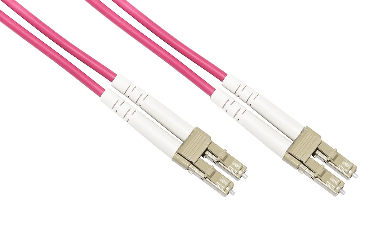 LINK lklclc4515 Fibre Optic Cable LC to LC multimode duplex OM4 50/125, 15 Mt