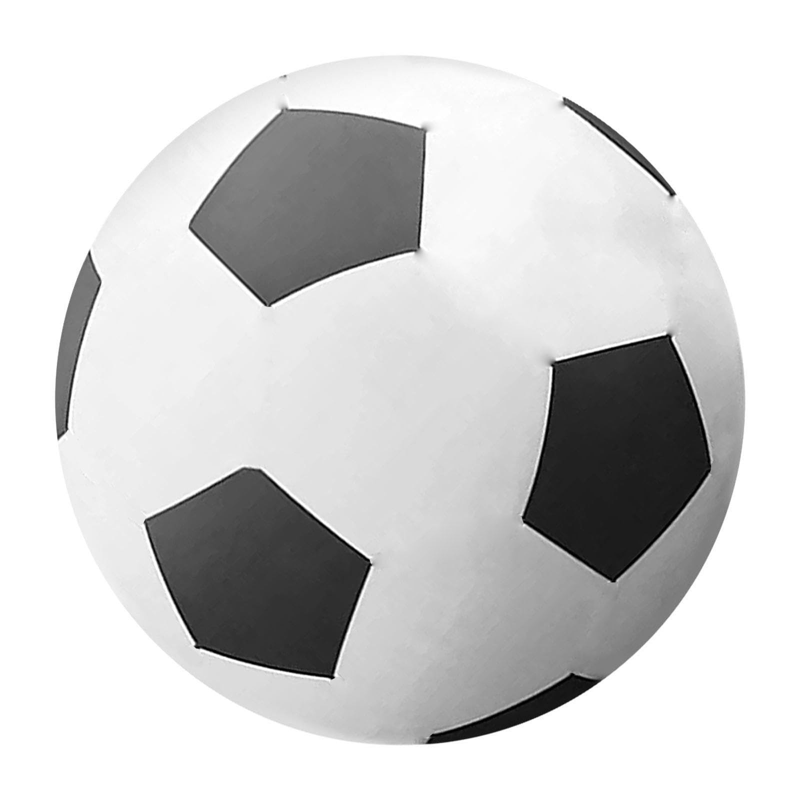 31.5 Inch Giant Extra-Thick Inflatable Soccer Ball, 80cm Large PVC Beach Football, Durable Blow Up Ball for Kids Adults, Pool Party & Beach Summer Sports Supplies