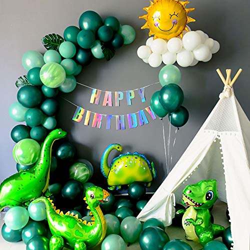 Image of Neo LOONS 100 pcs 5 inch Pearl Emarald Green Premium Latex Balloons - Great for Kids, Adult Birthdays, Weddings, Receptions, Baby Showers, Water Fights, or Any Celebration
