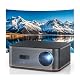 WLAN Beamer Happrun Tageslicht Beamer 4K mit 1500 ANSI Lumen