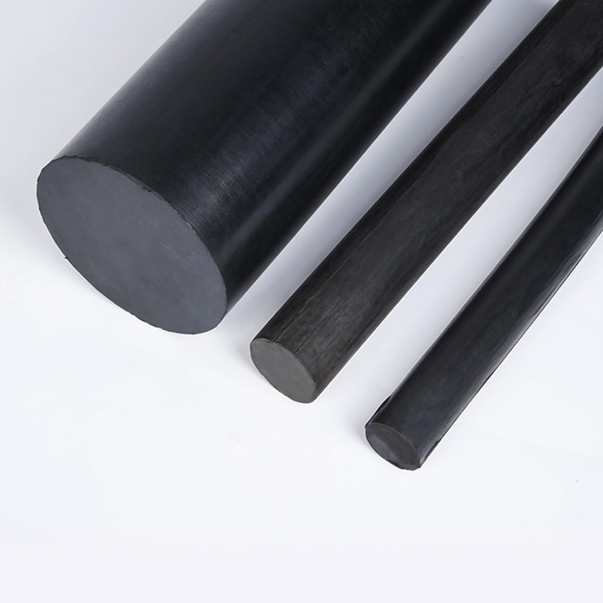 1 Pièce De Longueur 500 Mm, Tige En Caoutchouc Solide Cylindrique Noire Résistante À L'huile, Bloc En Caoutchouc À Haute Élasticité, Diamètre 30/40/50 Mm(35mmx500mm)