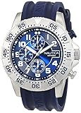 función: Cronógrafo Nautica Reloj Analógico para Hombre de Cuarzo con Correa en Caucho 0656086076424