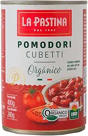 Tomate Cubetti Orgânico La Pastina 400g