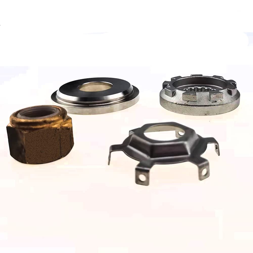 Boatman Hélice fuera de borda para 130-300 Hp Mercury, Mercruiser Sterndruves/Alpha/Bravo, kits de cubo intercambiables incluidos, 15 dientes ranurados
