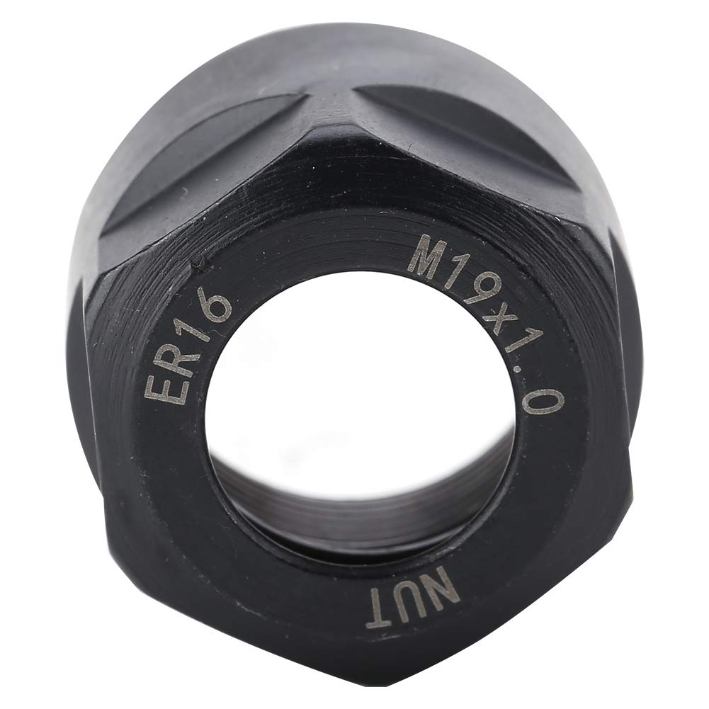 2 Tuercas Para Pinza ER16A - M22x1.5, Acero 20CrMnTi, Para Portaherramientas De Torno Y Fresadora CNC
