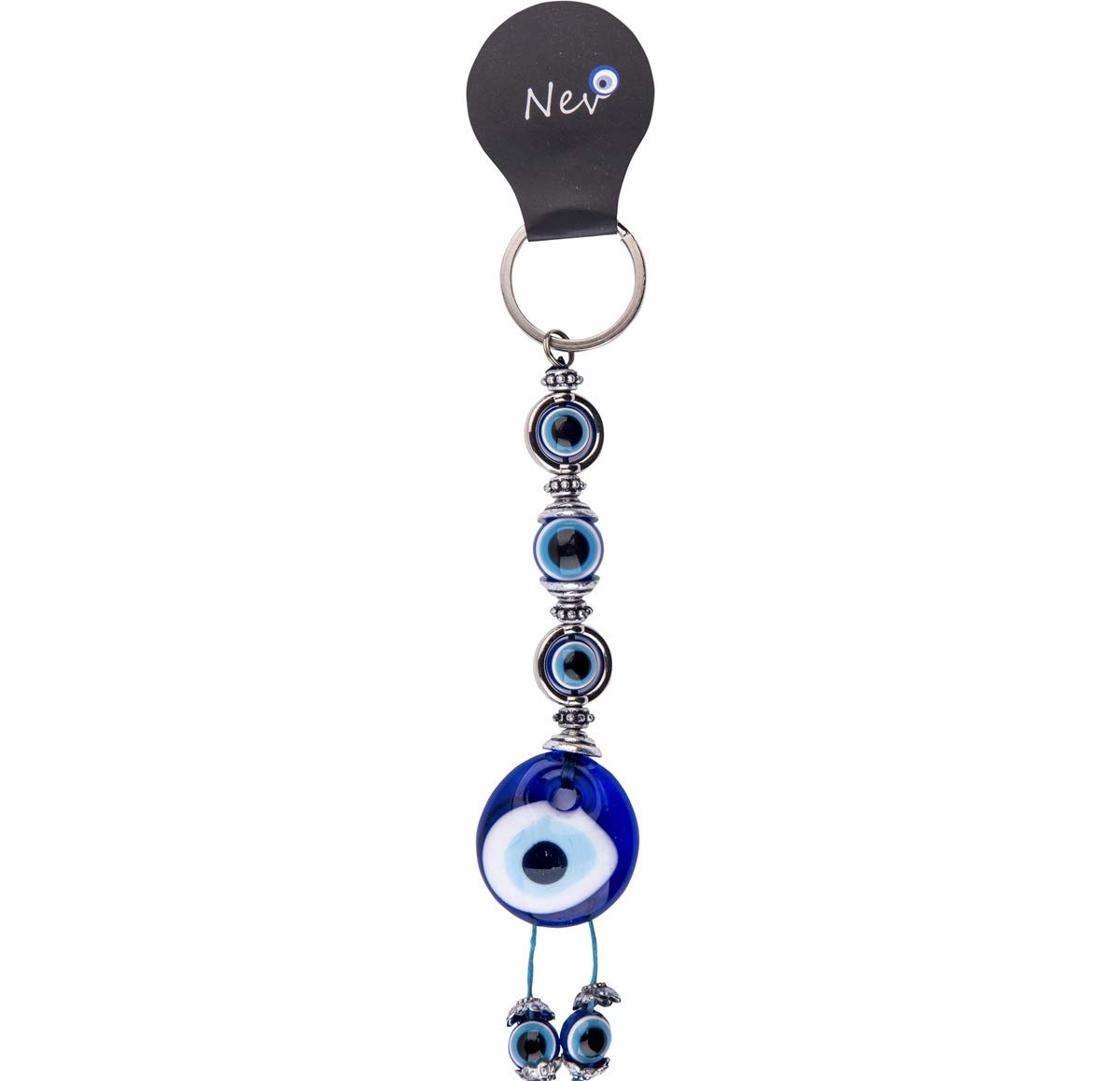 Collana Argento 925 Nazar Boncuk Cattivo Occhio Portafortuna Turco Evil