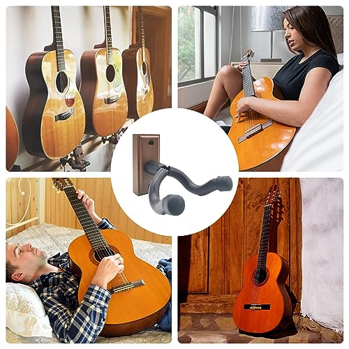 Support de guitare | Crochet mural en bois pour guitares acoustiques, ukulélés, guitares électriques Frifer - Les Beatles, Paul McCartney, John Lennon, RIngo Starr, George Harrison Support de guitare | Crochet mural en bois pour guitares acoustiques, ukulélés, guitares électriques Frifer – Image 4