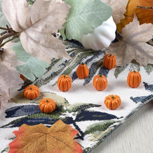 Calabazas decorativas para comedor y porche en Acción de Gracias 8