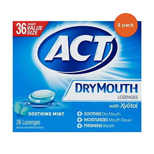 Act Dry Mouth Mint Loz 36 Size 36ct Act Dry Mouth Mint Lozenges 36ct