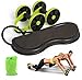 Attrezzature for Il Fitness Ruote Addominale Ruote Roller Trainer Stretch Elastico Resistenza Addominale Fune Strumento Multifunzionale Fitness Exercise UOMUN