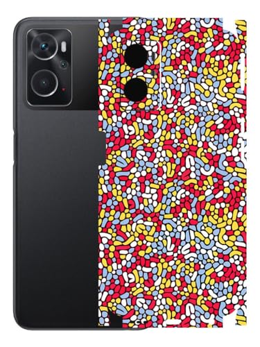 Image of AtOdds - Mobile Back Skin Sticker Wrap Compatible with Oppo K10 (4G) (Coverage - Back+Camera+Sides) (Beans)