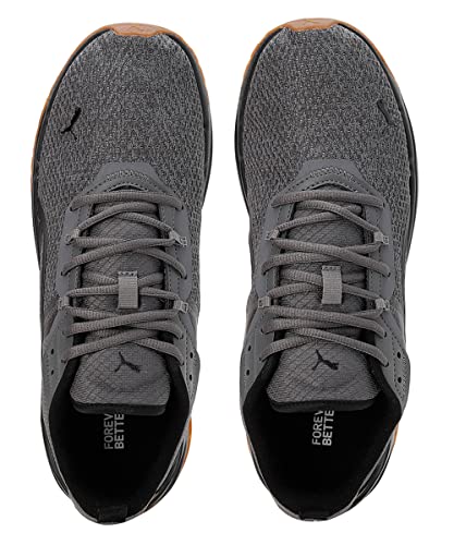 Image of Puma Unisex-Adult Stride Sneaker, Cool Dark Gray-Black, 7 UK