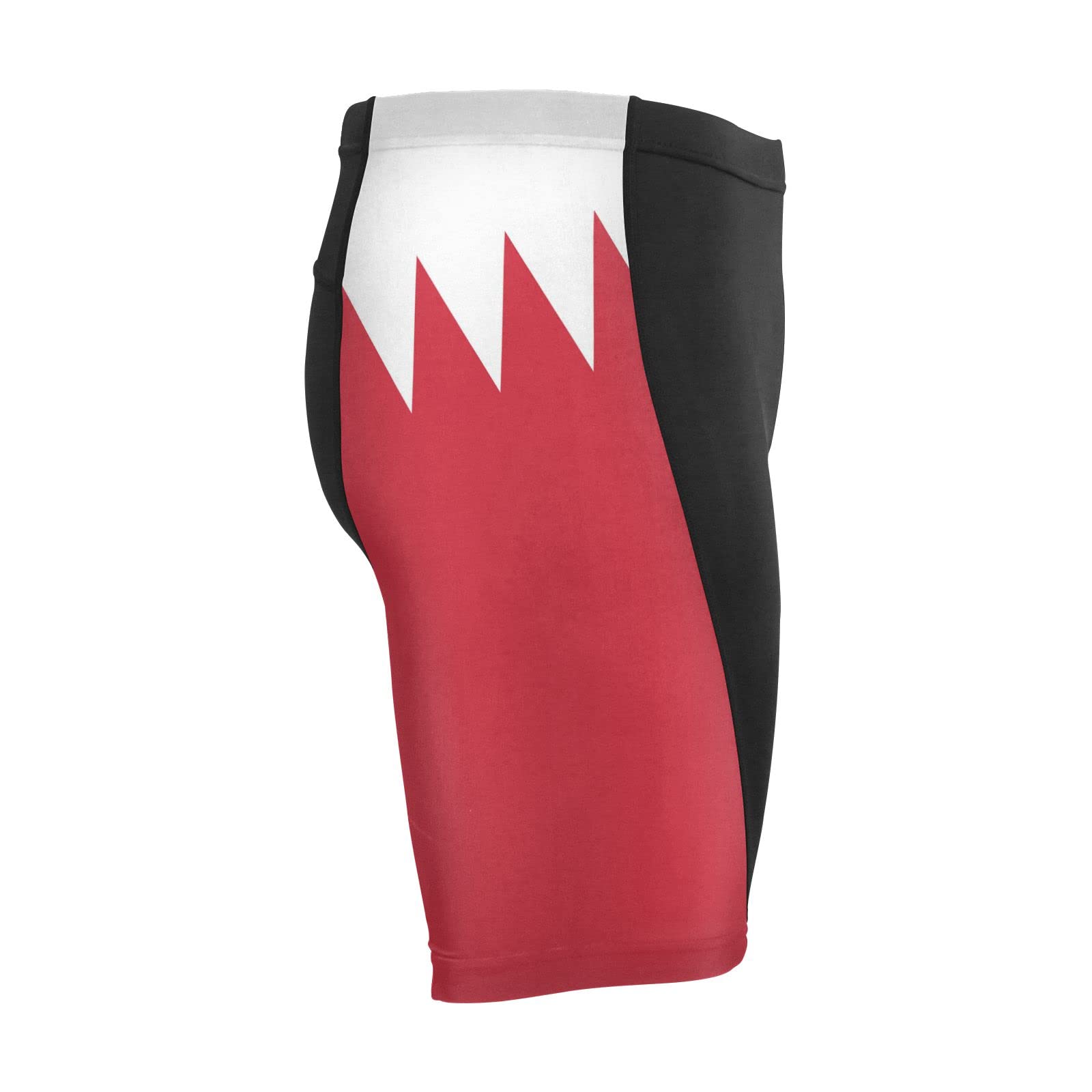 Bahrain Flag Men's Bike Shorts Padded Cycling Bicycle Biking Shorts Tight Multicolor