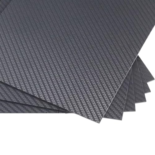 1pcs 400x500mm Thickness 1 1.5 2 2.5 3 4 5 6 8 10mm Full 3K Carbon Fiber Plate Board Sheet for RC Model Plain Twill 3k Carbon Fiber(4.0mm Plain Glossy)
