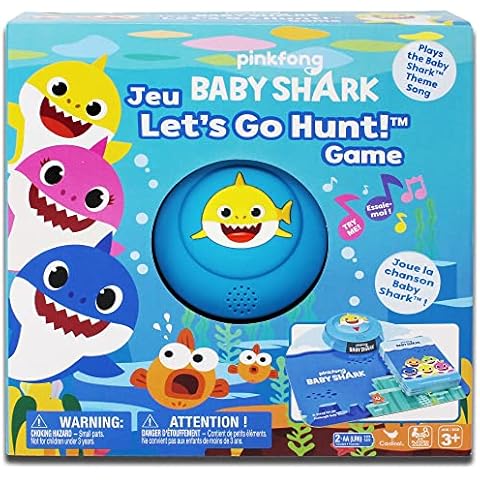Cardinal Games 605959 Pinkfong Baby Shark Lets Go Hunt Game, Multicoloured Cover