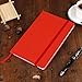 Leather Journal Business PU Notebook B5 Eye-Caring Dowling Papers Elastic Strap for Kid Adult Writing Note Taking
