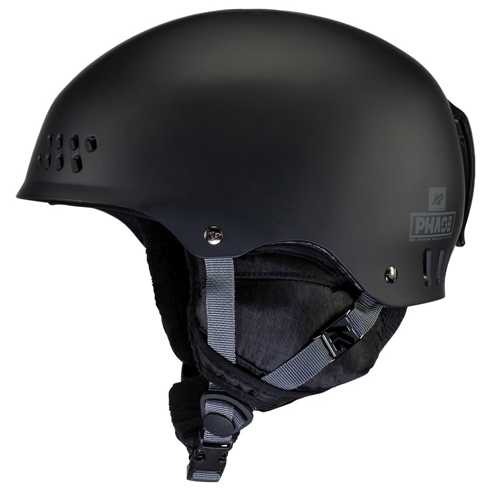 K2 Phase Pro Mens Snow Helmet, Black, L/XL