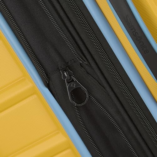 Image of Samsonite Omni 2 Hardside Expandable Luggage with Spinner Wheels, 2-Piece Set (19 /24), Sunflower Yellow
