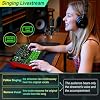 G9 Podcast Equipment Live Streaming Sound Card Audio Mixer Soundboard for Phone/PC Specially for Live Singing & Content Creation, One-Click Mute