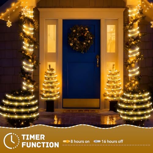 Guirlande lumineuse LED extérieure étanche IP65 avec télécommande 30m - 3