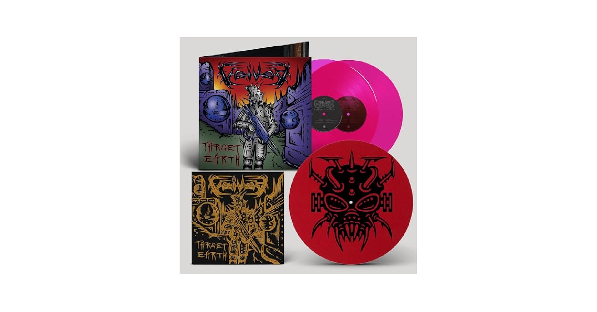 米2discs LP Voivod Target Earth 9982611 Century Media /00660 s-l400.jpg