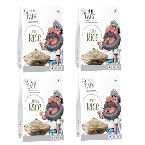 SOULTARI Ready To Eat Jeera Rice | Fluffy White Basmati Rice Tempered...