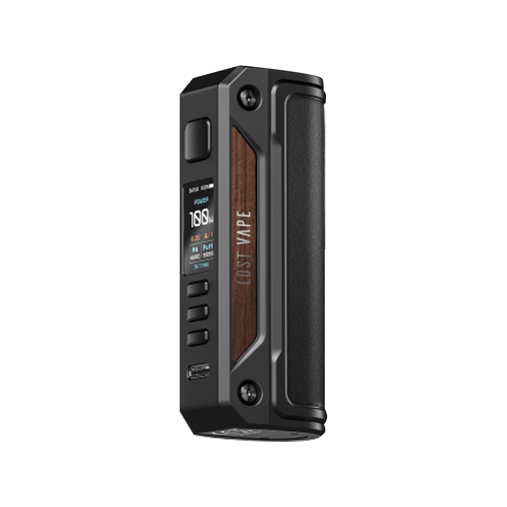Lost Vape Thelema Solo Box Mod, portabatteria, 100 Watt, sigaretta elettronica, colore black/classic black, senza nicotina, no E-Liquid