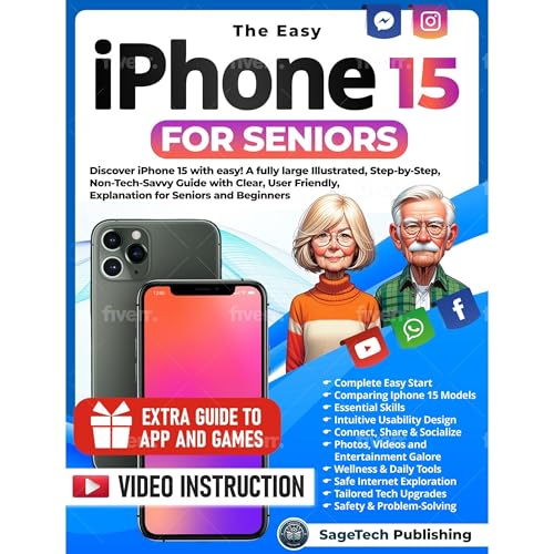 THE EASY IPHONE 15 FOR SENIORS - SageTech Publishing episode artwork
