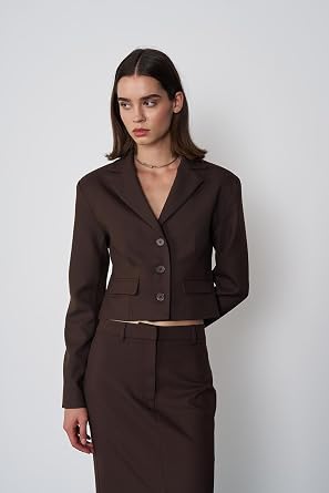 Crop Blazer Jacket